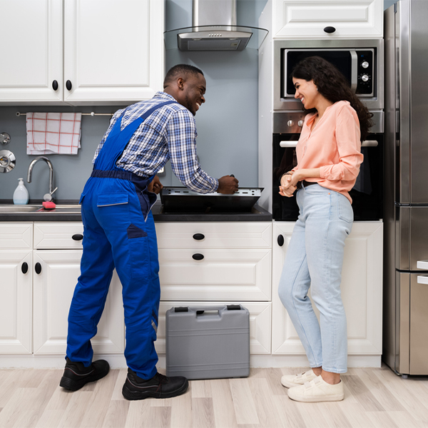 can you provide an estimate for cooktop repair before beginning any work in Forest City Iowa